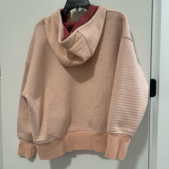 GAP Pink dotted zip up hoodie. - Picture 4 of 5